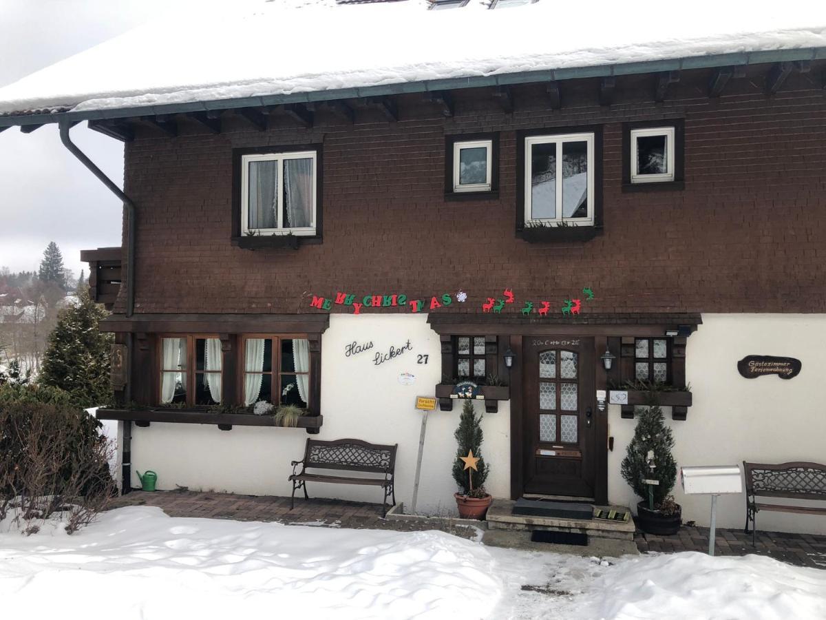 Gaestehaus Lickert Familie Dreher هينترتزارتن المظهر الخارجي الصورة