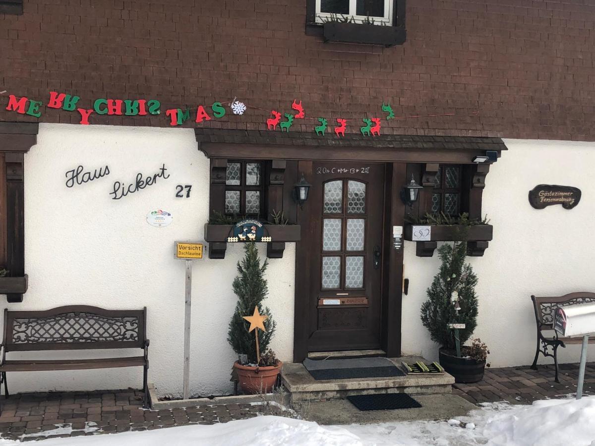 Gaestehaus Lickert Familie Dreher هينترتزارتن المظهر الخارجي الصورة