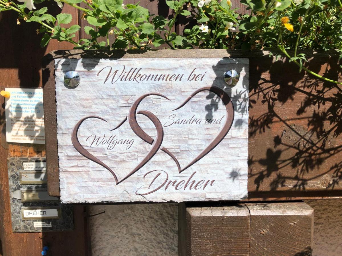 Gaestehaus Lickert Familie Dreher هينترتزارتن المظهر الخارجي الصورة